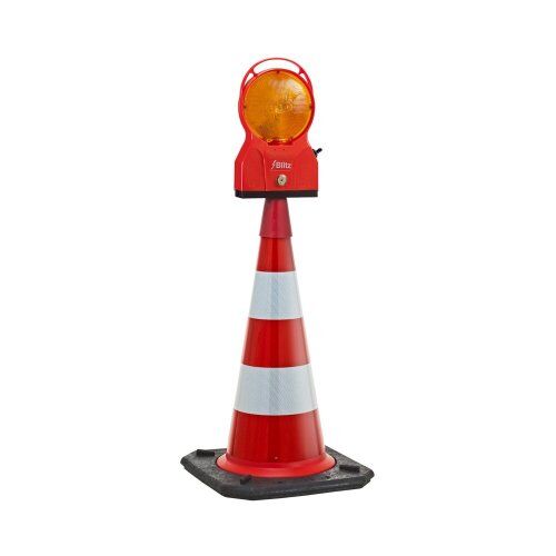  WEMAS Leitkegel Blitzkegel zweitilig Z750-TL Future einseitig RA2B rot/weiß 12451694